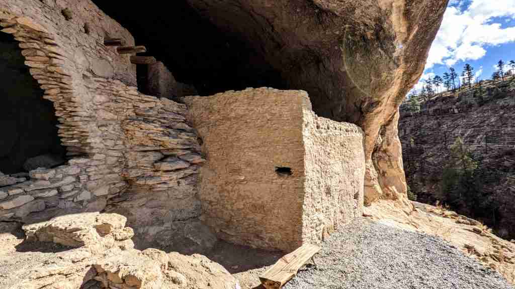 Gila Cliff Dwellings Most Beautiful Places New Mexico