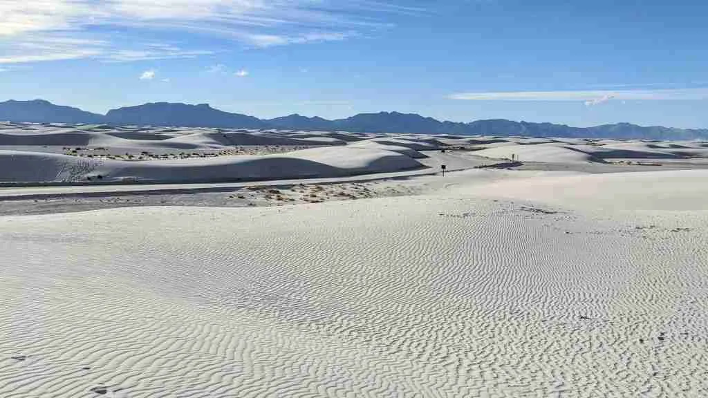 White Sands Dune National Park New Mexico