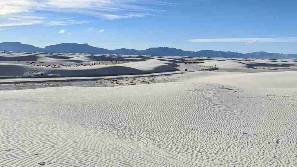 White Sands Dune National Park New Mexico