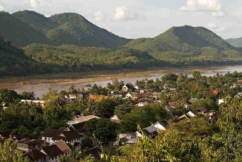 most beautiful places in laos luang prabang mount phousi